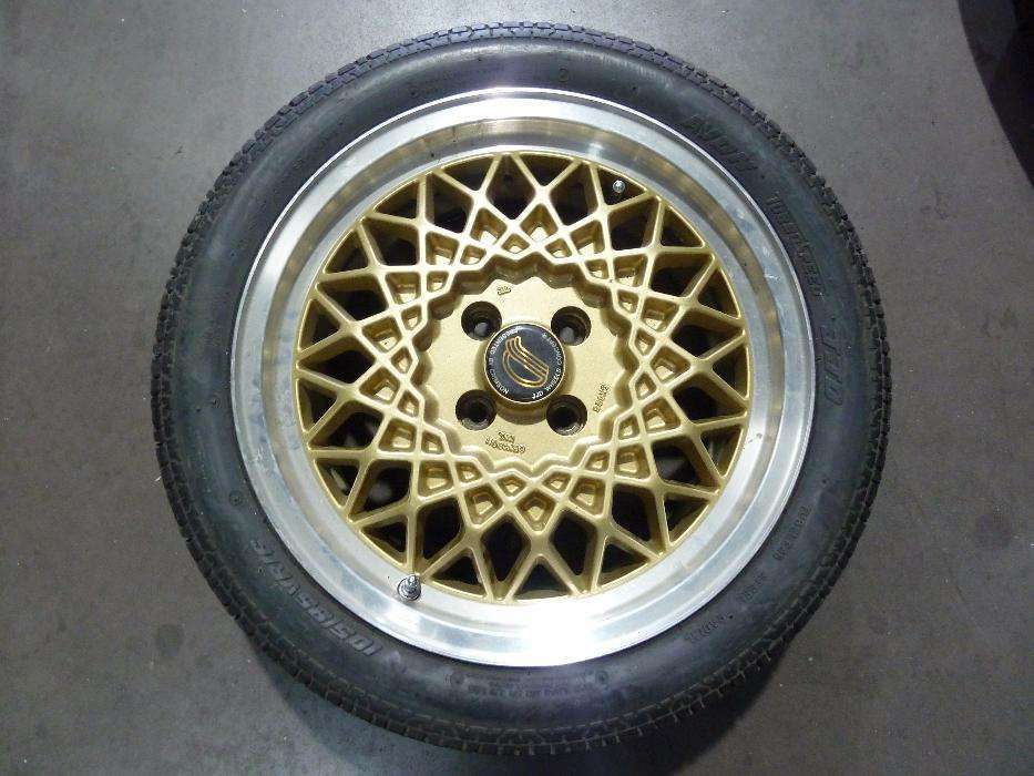 Jantes usadas 2x2,5x16 et26 4x100 Pneus Avon TurboSpeed JJD 105/85R16
